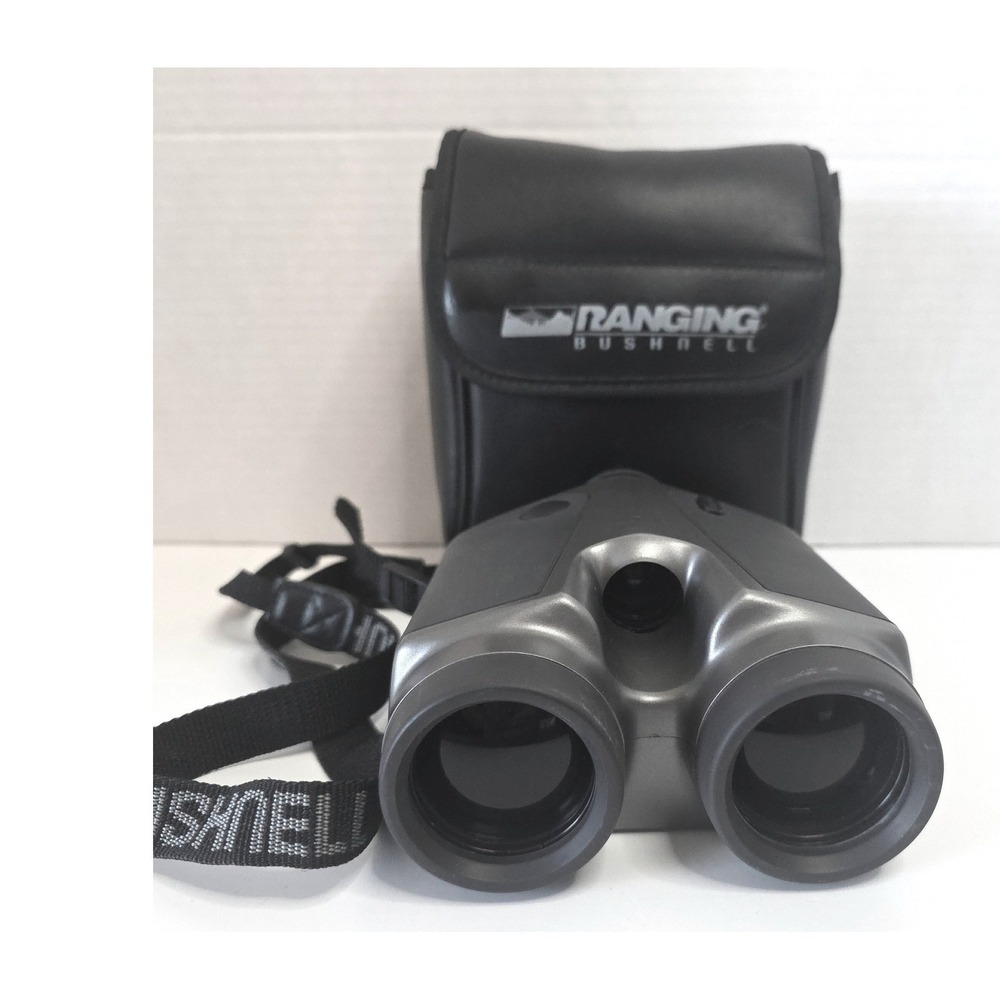 1996 Bushnell Range Finder & Case In Great Condition Golf Hunting Still Works!!